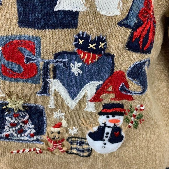 Star Blue Originals Christmas Sweater Embellished - Picture 5 of 10